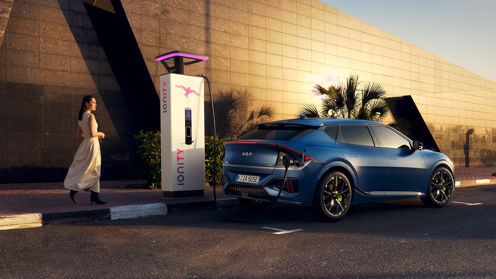 Kia EV6 GT öffentlich Laden