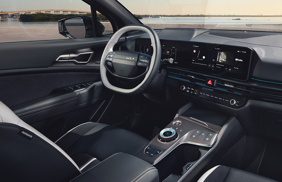 Kia Sportage - hochwertige Innenraumdetails